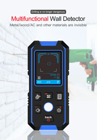 Detektor metalu, drewna, przewodów w ścianach Wall Detector Noyafa NF-518 - zdjęcie 2