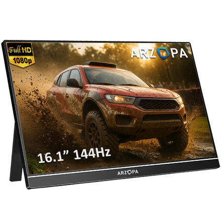 Monitor gamingowy ARZOPA Z1FC 16.1" Full HD Black