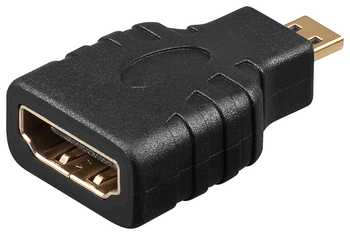 Adapter HDMI-Buchse - Micro-HDMI-Stecker 1.4 Goobay