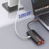 Adapter HUB 6w1 USB-C NA USB 3.0 HDMI PD RJ45 LDNIO DS26H Czarny