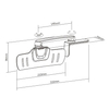 Uchwyt na dokumenty Spacetronik SPB-021B