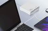 Wielofunkcyjna biała stacja ładująca 120W LDNIO Q605 6 portów USB (3 USB-C, 3 USB-A)