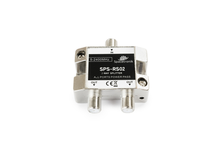 Rozgałęźnik TV anteny 1/2 5-2400 MHz Spacetronik SPS-RS02