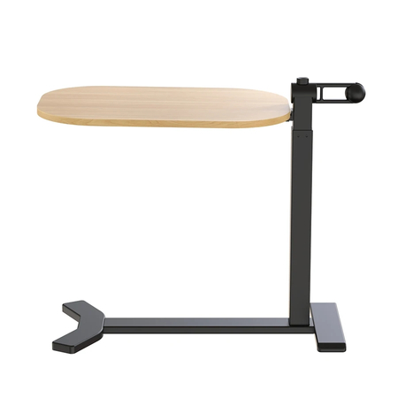 Stolik z manualną regulacją Buddy 06 czarny drewno Outlet A+