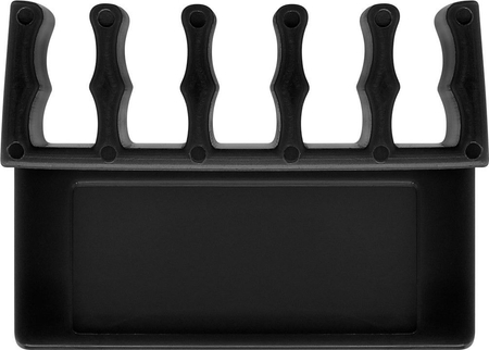 Kabelorganisator 3M selbstklebend schwarz für 5 Kabel Goobay