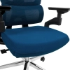 Krzesło biurowe ergonomiczne Spacetronik BARD niebieskie OUTLET