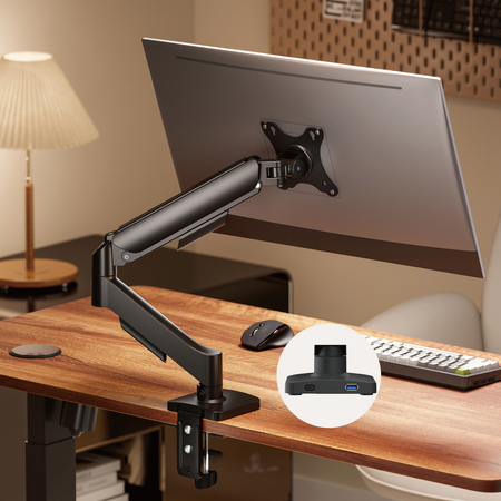 Uchwyt na monitor SPAG112 z portami USB - zdjęcie 2