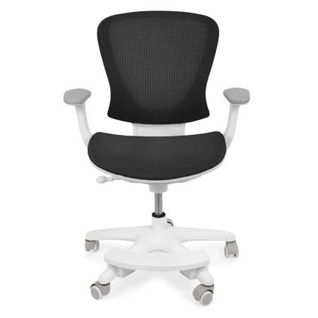 Krzesło dziecięce do biurka ergonomiczne czarne Spacetronik XD SPC-XD02B OUTLET