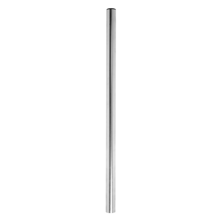 Maszt antenowy stalowy z zaślepką fi 48mm 1m