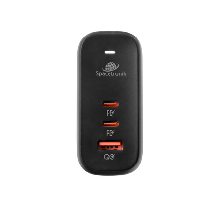 Super szybka ładowarka 65 W GaN 3 w 1 Spacetronik SR101