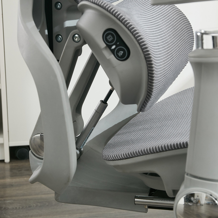 Regulowany Fotel biurowy 6D DORIS-20 Szary