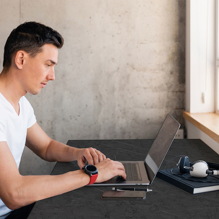 Blat biurka uniwersalny 120x60x1.2cm Szary Kamień