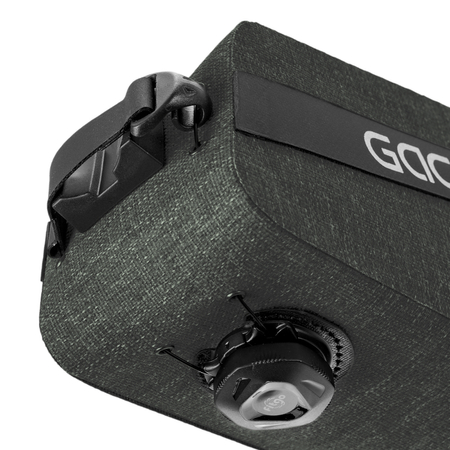 Fahrradtasche mit Rücklicht NEST200 grau