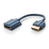 HDMI 2.0 4K@60Hz gn-wt FLEX Adapter Goobay 10cm