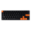 Klawiatura mechaniczna Delux KM36 RGB czar.-pomar.