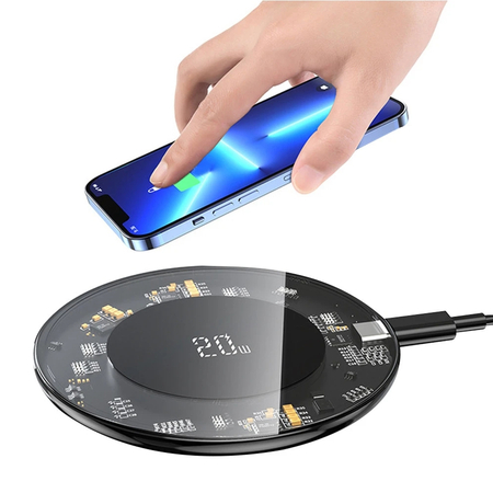 Bezprzewodowa szybkoładująca 20W indukcyjna ładowarka Spacetronik SPM-02B