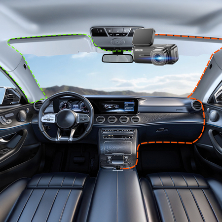 Wideorejestrator 1080p z WiFi AZDOME M200