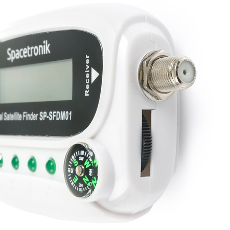Miernik sygnału Satelitarnego TV SAT Digital Satfinder z LCD Spacetronik SP-SFDM01