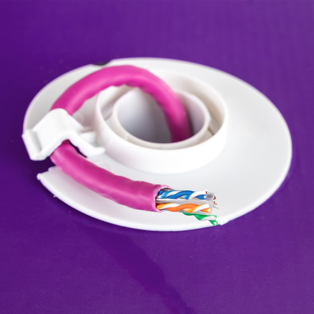 Skrętka kabel LAN CAT6 U/UTP AWG LSZH 24/1 Spacetronik 305m