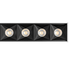 Lampa sufitowa biurowa osadzana LED GLOW D22 Biała