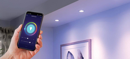 Qnect QN-WB02 GU10 RGB WiFi intelligente Glühbirne