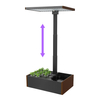 Zestaw DONICZKA nawadniająca 10L + KWIETNIK SZUFLADA LAMPA do roślin SMART GARDEN Spacetronik