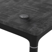 Elektryczny stół podnoszony Spacetronik 160x80 czarny SPE-O424B OUTLET