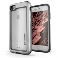 Tasche Atomic Slim Apple iPhone 7 8 silber