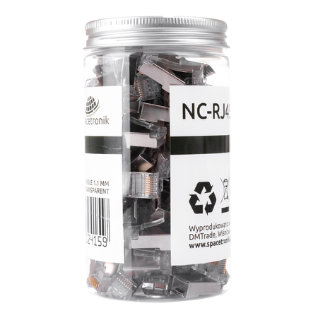 Wtyk sieciowy RJ45 CAT 6 FTP NC-RJ456FT-11  100szt