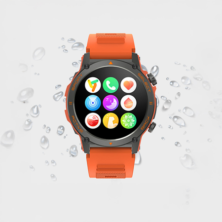 Smartwatch Kumi Gear GT3 FIT 2025 Czarny