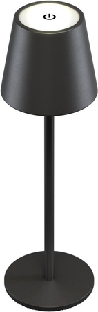 LED Goobay Nachttischlampe schwarz