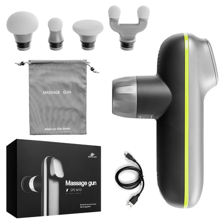 Ręczny masażer do ciała massage gun Spacetronik SPE-M10 - zdjęcie 2