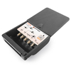 Wzmacniacz masztowy 2xUHF+VHF Johansson 7413DC LTE (5G) / 2x OUT TV