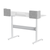 Mobile Dual-Motor Sit-Stand Desk Shelf Drawers    