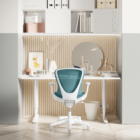 Krzesło ergonomiczne dziecięce do biurka morskie Spacetronik XD SPC-XD02S