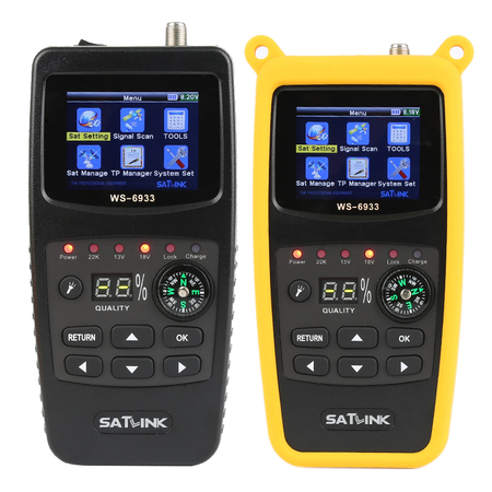Satlink WS-6933 HD Kompaktes SAT-Messgerät - zdjęcie 2