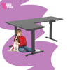 Spacetronik Loris 123BB elektrischer Schreibtisch 180x120