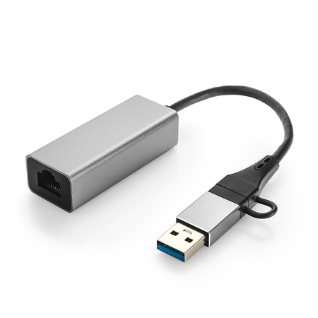 Karta sieciowa LAN 1Gbps Adapter USB 3.0 USB-C na gniazdo RJ45 SPU-A16