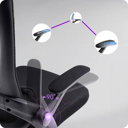 Wygodne krzesło biurowe, ergonomiczne do biurka Spacetronik DORIS 10