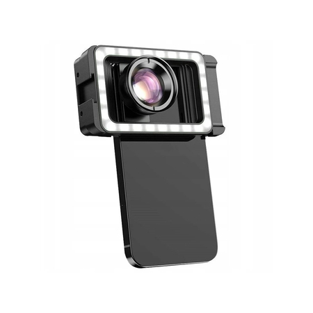 Makroobjektiv 100 mm mit LED-Licht Apexel