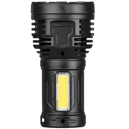 Latarka ręczna szperacz 600lm 8x LED plus COB USB-C Vayox VA0114