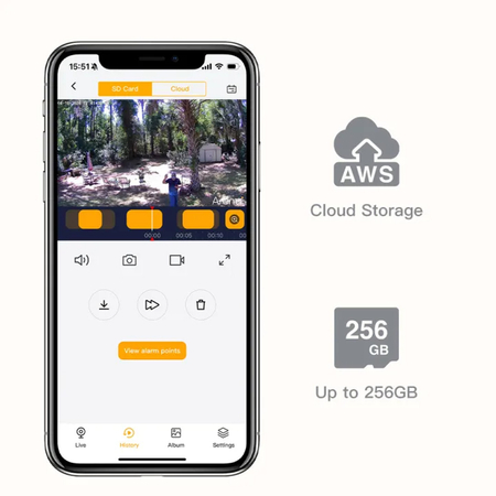Tuya Aosu SL-C9L Solar-Außenkamera