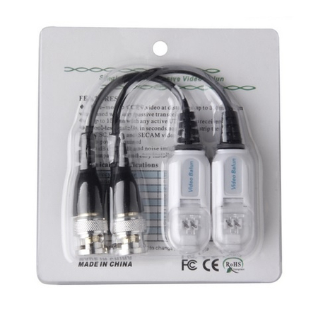 Transormator Spacetronik SP-B21 BNC-RJ  wodoszczelny /2 szt/