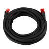 RJ45 CAT 6 U/UTP AWG24 schwarz 10m Kabel