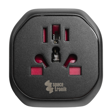 Adapter podróżny Spacetronik SR104 UK/US/AU 2500W