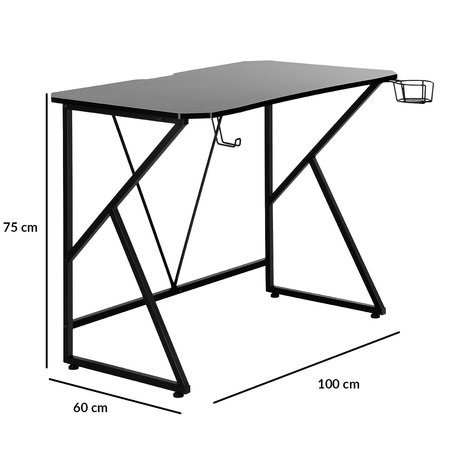 Biurko Loftowe 100cm Spacetronik Funky Furniture