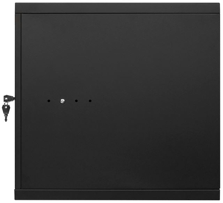 Szafa RACK 19'' 9U 450mm CZARNA Szklane drzwi