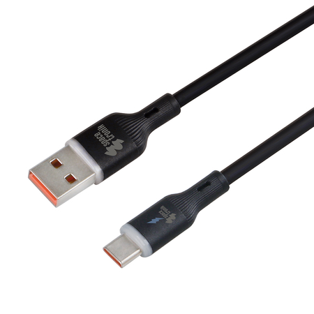 Kabel LED silikonowy  USB2.0 do USB-C 2m 