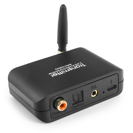 Bezprzewodowy transmiter HiFi audio 2.4G Spacetronik