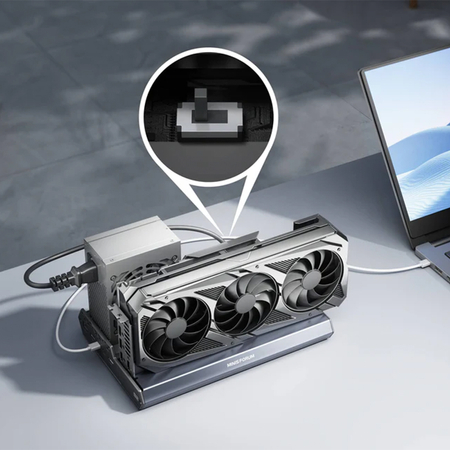 Stacja dokująca eGPU OCuLink TB5 Minisforum DEG2